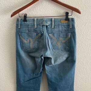 Y2K VTG Citizens of Humanity Boot Cut Low Rise Button Fly Jeans 28 x 31.5